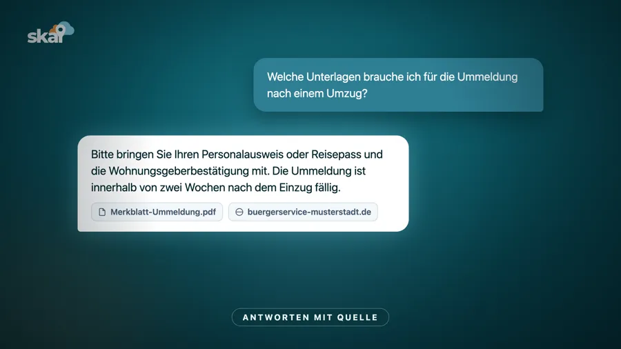 Antworten mit Quelle